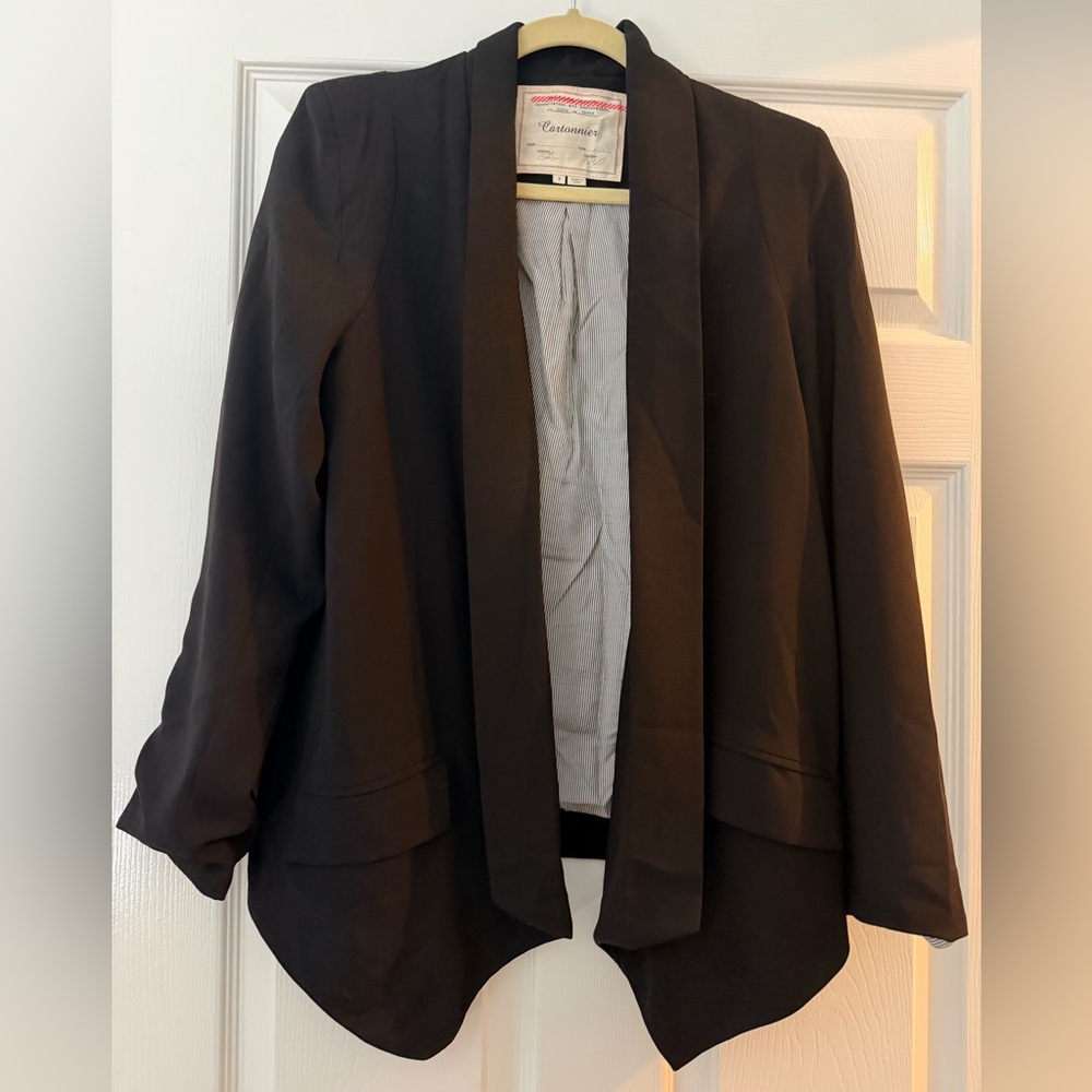 Anthropologie Black Blazer